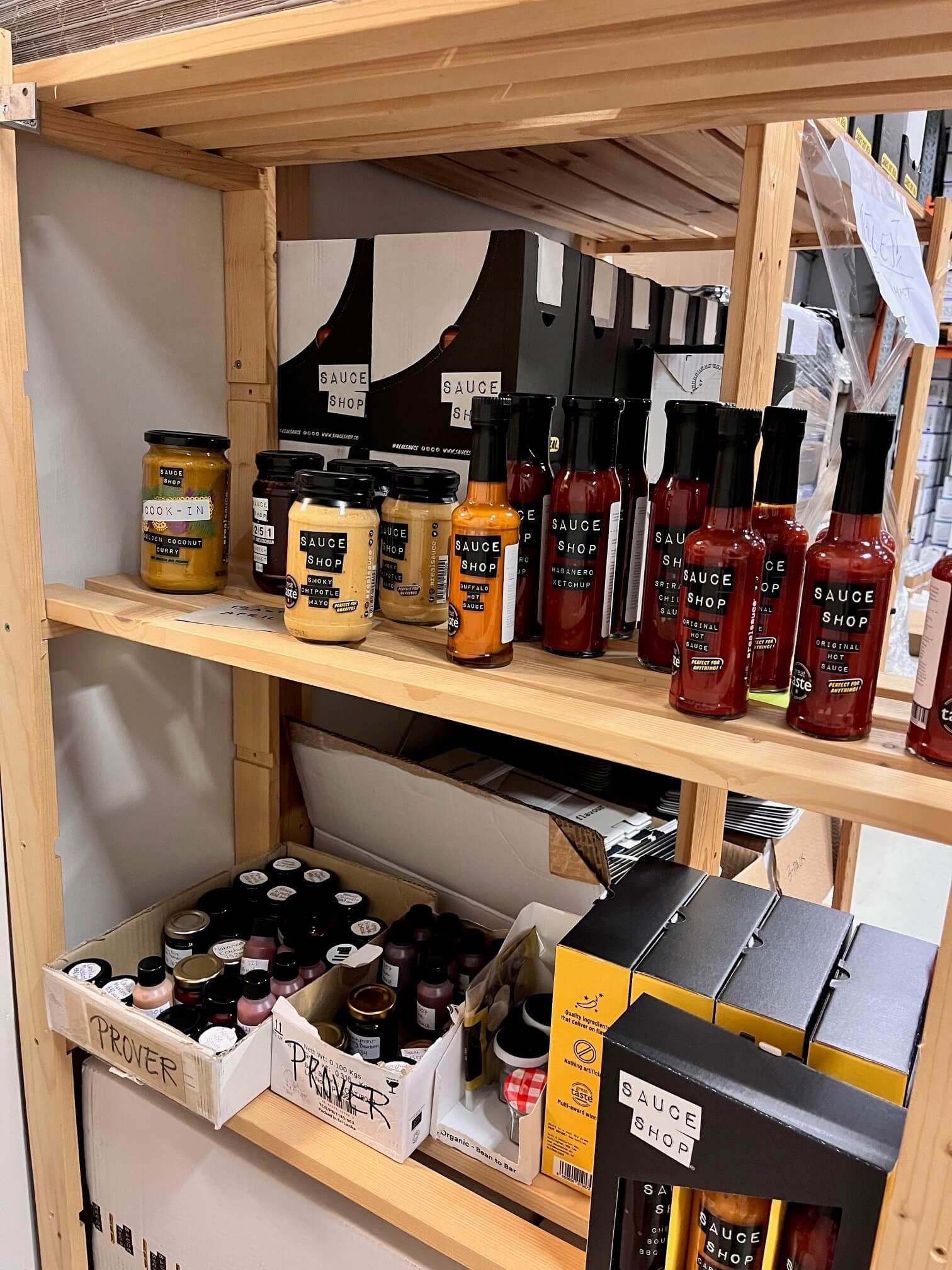 Berikssons produkthylla